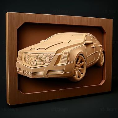 3D модель Cadillac XTS (STL)